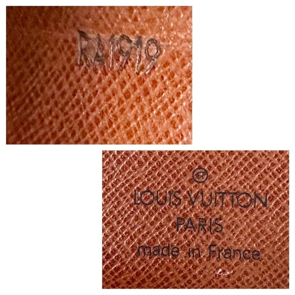 Authentic Louis Vuitton Brown Monogram Leather Pocket Organizer Card Holder - Picture 2 of 13